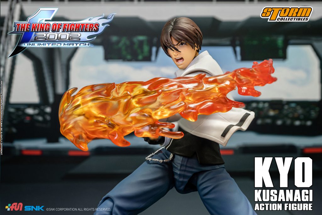 THE KING OF FIGHTERS 2002 UNLIMITED MATCH KYO KUSANAGI ACTION FIGURE | ザ・キング・オブ・ファイターズ 2002 アンリミテッド マッチ アクションフィギュア 草薙京