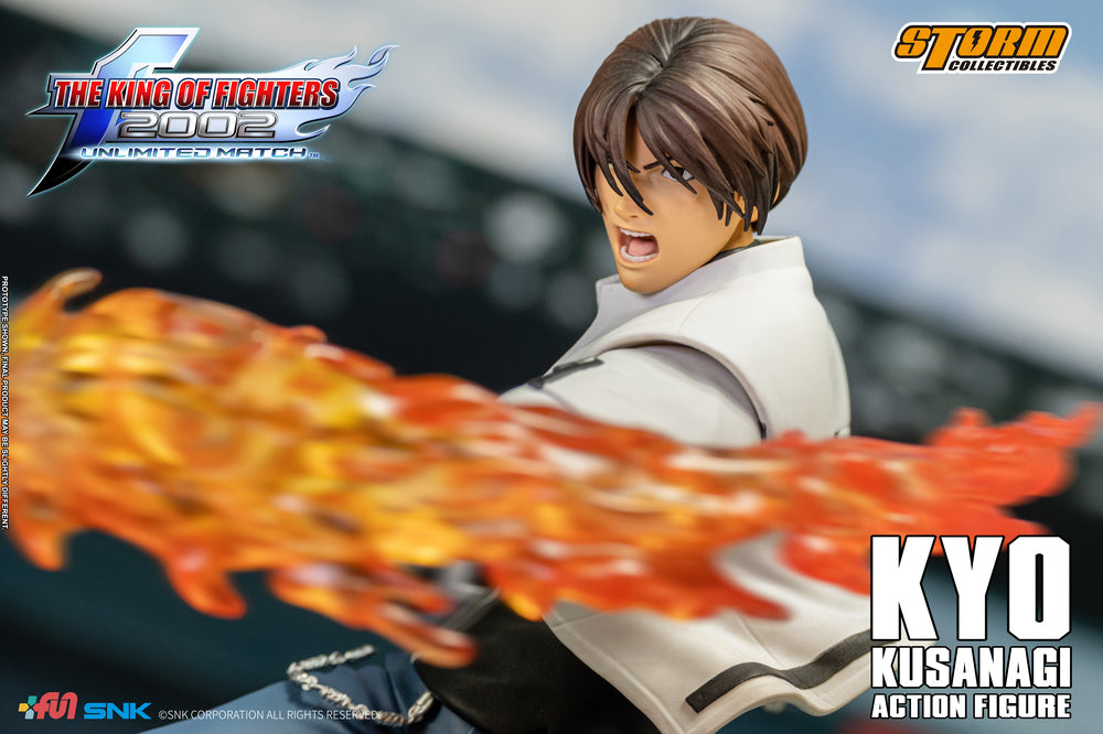 THE KING OF FIGHTERS 2002 UNLIMITED MATCH KYO KUSANAGI ACTION FIGURE | ザ・キング・オブ・ファイターズ 2002 アンリミテッド マッチ アクションフィギュア 草薙京