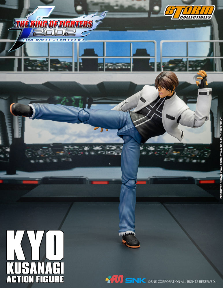 THE KING OF FIGHTERS 2002 UNLIMITED MATCH KYO KUSANAGI ACTION FIGURE | ザ・キング・オブ・ファイターズ 2002 アンリミテッド マッチ アクションフィギュア 草薙京