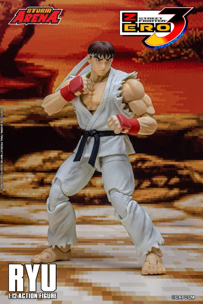 STREET FIGHTER ZERO 3 - RYU 1/12 ACTION FIGURE | ストームアリーナ ファイターZERO3 リュウ