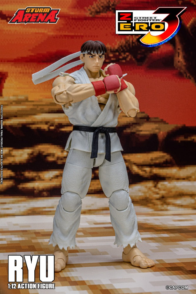 STREET FIGHTER ZERO 3 - RYU 1/12 ACTION FIGURE | ストームアリーナ ファイターZERO3 リュウ