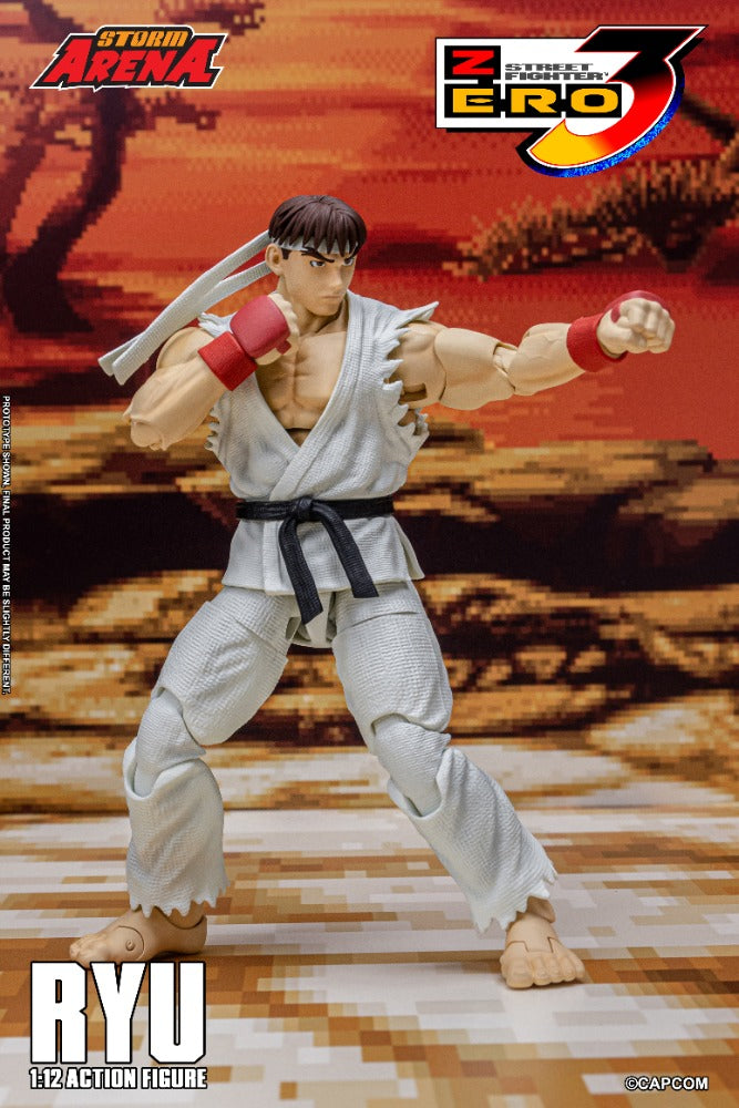 STREET FIGHTER ZERO 3 - RYU 1/12 ACTION FIGURE | ストームアリーナ ファイターZERO3 リュウ