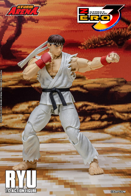 STREET FIGHTER ZERO 3 - RYU 1/12 ACTION FIGURE | ストームアリーナ ファイターZERO3 リュウ