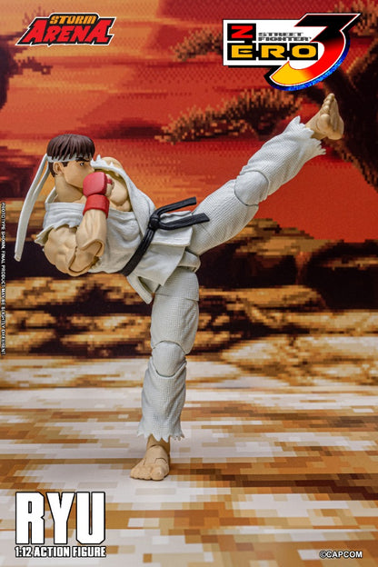 STREET FIGHTER ZERO 3 - RYU 1/12 ACTION FIGURE | ストームアリーナ ファイターZERO3 リュウ