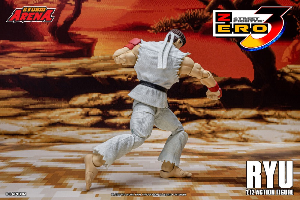 STREET FIGHTER ZERO 3 - RYU 1/12 ACTION FIGURE | ストームアリーナ ファイターZERO3 リュウ