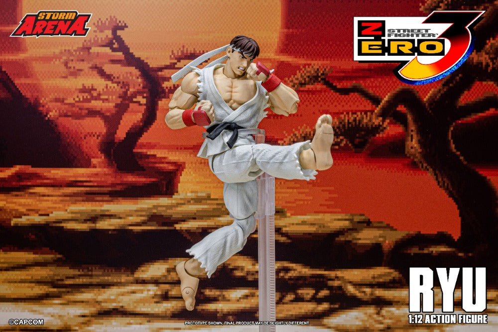 STREET FIGHTER ZERO 3 - RYU 1/12 ACTION FIGURE | ストームアリーナ