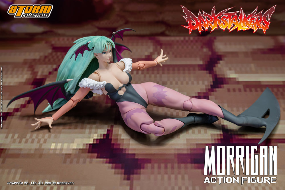 DARKSTALKERS MORRIGAN ACTION FIGURE | ヴァンパイア アクションフィギュア モリガン・アーンスランド