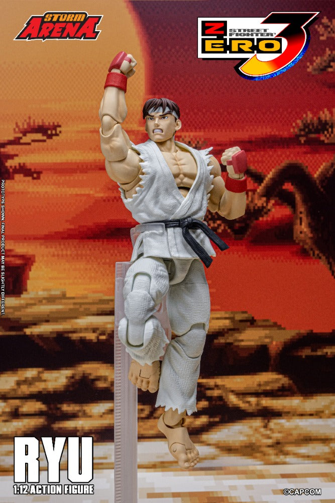 ストリートファイターゼロ3 リュウ ストームアリーナ STREET FIGHTER ZERO 3 - RYU 1/12 ACTION FIGURE | ストームアリーナ
