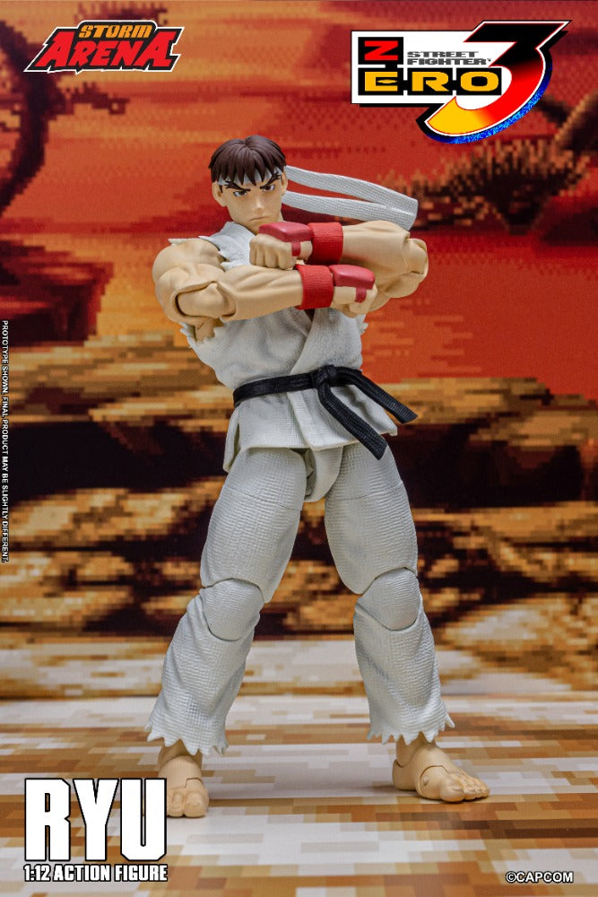 STREET FIGHTER ZERO 3 - RYU 1/12 ACTION FIGURE | ストームアリーナ