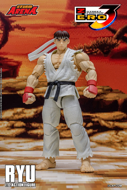 STREET FIGHTER ZERO 3 - RYU 1/12 ACTION FIGURE | ストームアリーナ ファイターZERO3 リュウ