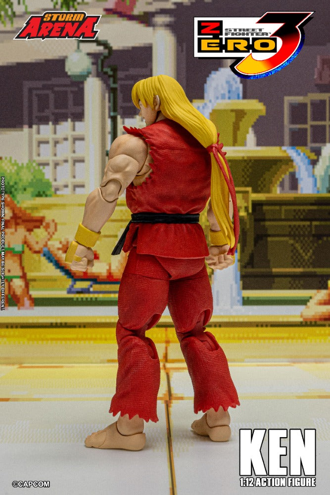 STREET FIGHTER ZERO 3 - KEN 1/12 ACTION FIGURE | ストームアリーナ