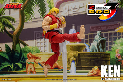 STREET FIGHTER ZERO 3 - KEN 1/12 ACTION FIGURE | ストームアリーナ ファイターZERO3 ケン