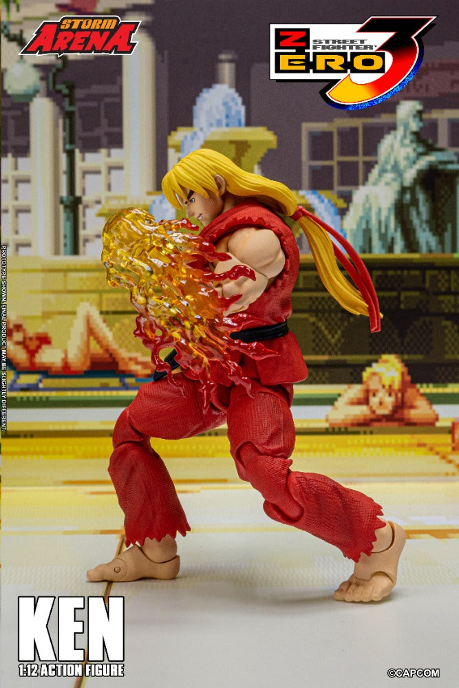 STREET FIGHTER ZERO 3 - KEN 1/12 ACTION FIGURE | ストームアリーナ
