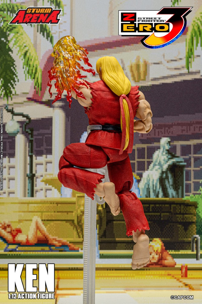 STREET FIGHTER ZERO 3 - KEN 1/12 ACTION FIGURE | ストームアリーナ