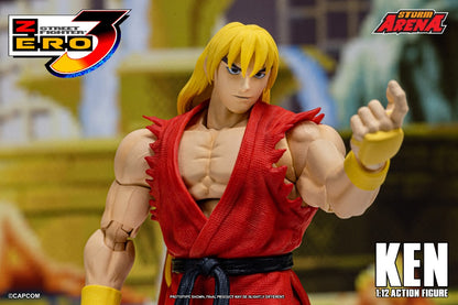 STREET FIGHTER ZERO 3 - KEN 1/12 ACTION FIGURE | ストームアリーナ ファイターZERO3 ケン