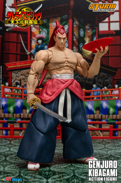SAMURAI SHODOWN VI - GENJURO KIBAGAMI ACTION FIGURE | サムライスピリッツ 天下一剣客伝 アクションフィギュア 牙神幻十郎
