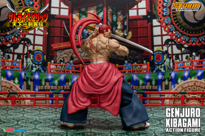 SAMURAI SHODOWN VI - GENJURO KIBAGAMI ACTION FIGURE | サムライスピリッツ 天下一剣客伝 アクションフィギュア 牙神幻十郎