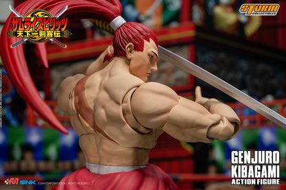 SAMURAI SHODOWN VI - GENJURO KIBAGAMI ACTION FIGURE | サムライスピリッツ 天下一剣客伝 アクションフィギュア 牙神幻十郎