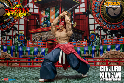 SAMURAI SHODOWN VI - GENJURO KIBAGAMI ACTION FIGURE | サムライスピリッツ 天下一剣客伝 アクションフィギュア 牙神幻十郎