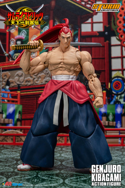 SAMURAI SHODOWN VI - GENJURO KIBAGAMI ACTION FIGURE | サムライスピリッツ 天下一剣客伝 アクションフィギュア 牙神幻十郎