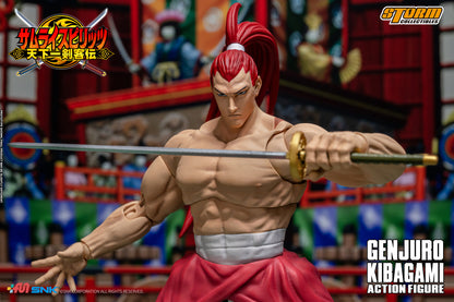 SAMURAI SHODOWN VI - GENJURO KIBAGAMI ACTION FIGURE | サムライスピリッツ 天下一剣客伝 アクションフィギュア 牙神幻十郎