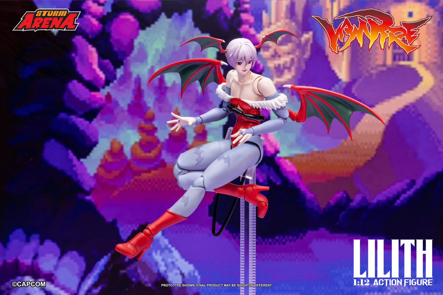 VAMPIRE - LILITH 1/12 Action Figure | ヴァンパイア ストームアリーナ リリス