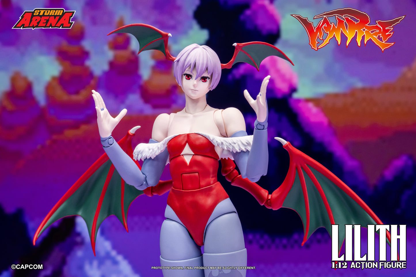 VAMPIRE - LILITH 1/12 Action Figure | ヴァンパイア ストームアリーナ リリス