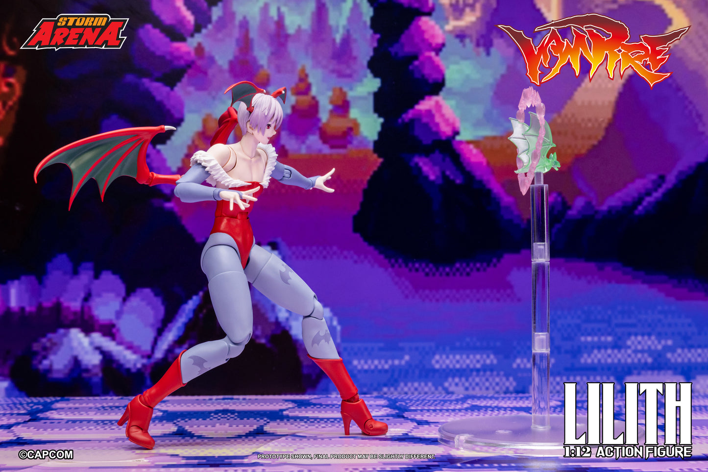 VAMPIRE - LILITH 1/12 Action Figure | ヴァンパイア ストームアリーナ リリス
