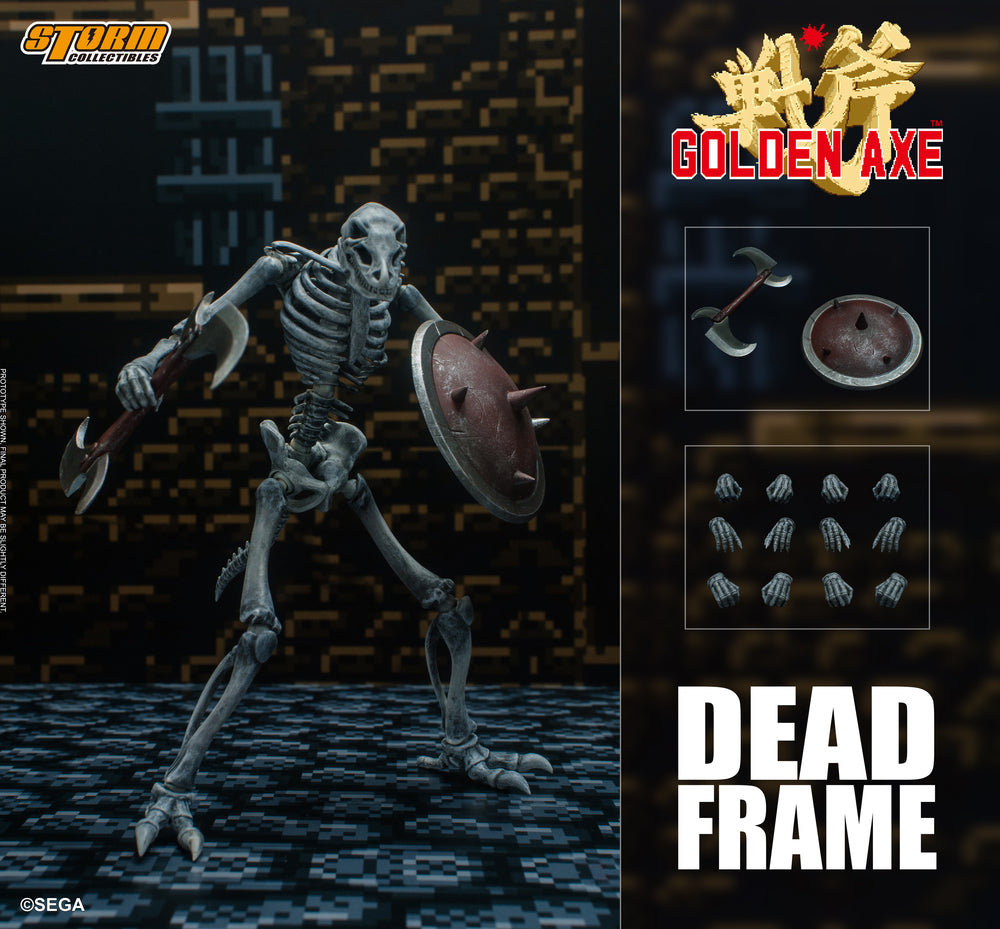 GOLDEN AXE III ACTION FIGURE DEAD FRAME 2PACK | ゴールデンアックスIII アクションフィギュア デッド・フレーム 2パック