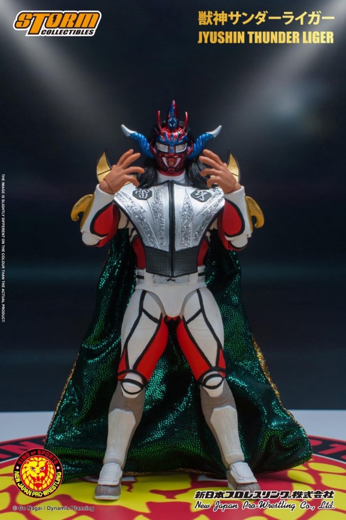 NEW JAPAN PRO-WRESTLING ACTION FIGURE JYUSHIN THUNDER LIGER NEW