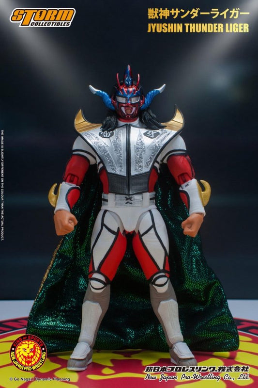 NEW JAPAN PRO-WRESTLING ACTION FIGURE JYUSHIN THUNDER LIGER NEW COSTUME VER. | 新日本プロレス アクションフィギュア 獣神サンダー・ライガー 新コスチューム VER.