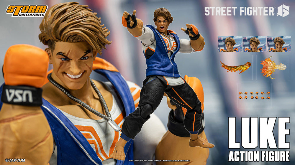 STREET FIGHTER 6 - LUKE ACTION FIGURE | ストリートファイター6 アクションフィギュア ルーク