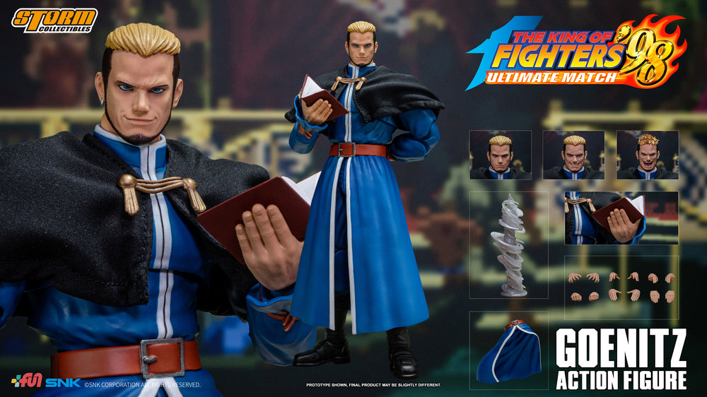 THE KING OF FIGHTERS ’98 ULTIMATE MATCH GOENITZ ACTION FIGURE | ザ・キング・オブ・ファイターズ '98 アルティメットマッチ アクションフィギュア ゲーニッツ
