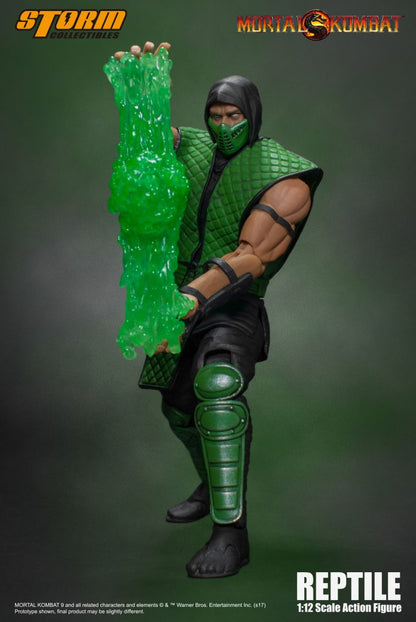 MORTAL KOMBAT 1/12 VS SERIES KLASSIC REPTILE | モータルコンバット 1/12 アクションフィギュア VS シリーズ クラシック リープテイル