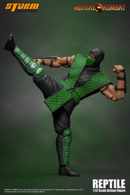 MORTAL KOMBAT 1/12 VS SERIES KLASSIC REPTILE | モータルコンバット 1/12 アクションフィギュア VS シリーズ クラシック リープテイル