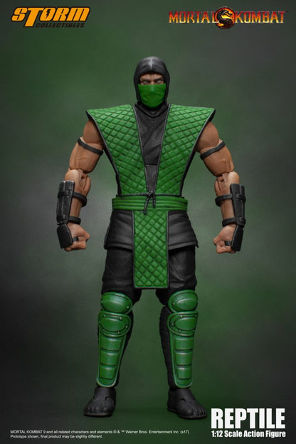 MORTAL KOMBAT 1/12 VS SERIES KLASSIC REPTILE | モータルコンバット 1/12 アクションフィギュア VS シリーズ クラシック リープテイル