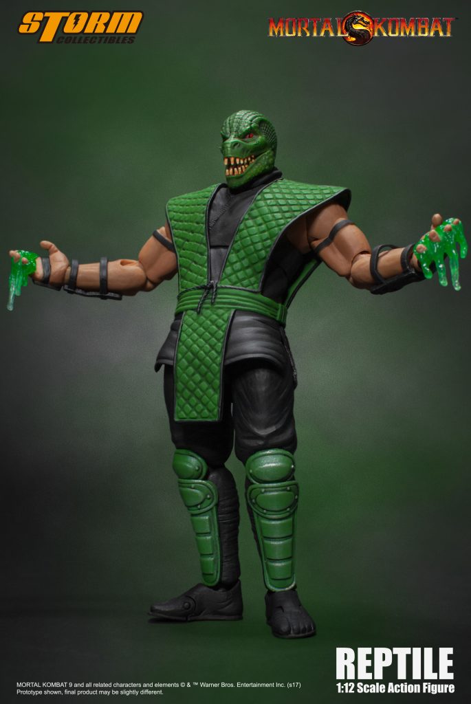 MORTAL KOMBAT 1/12 VS SERIES KLASSIC REPTILE | モータルコンバット 1/12 アクションフィギュア VS シリーズ クラシック リープテイル