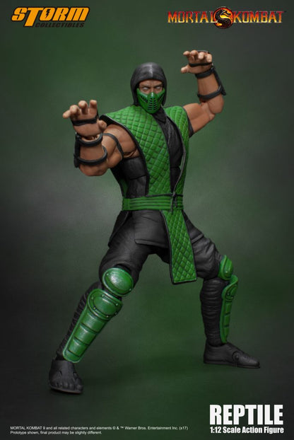 MORTAL KOMBAT 1/12 VS SERIES KLASSIC REPTILE | モータルコンバット 1/12 アクションフィギュア VS シリーズ クラシック リープテイル