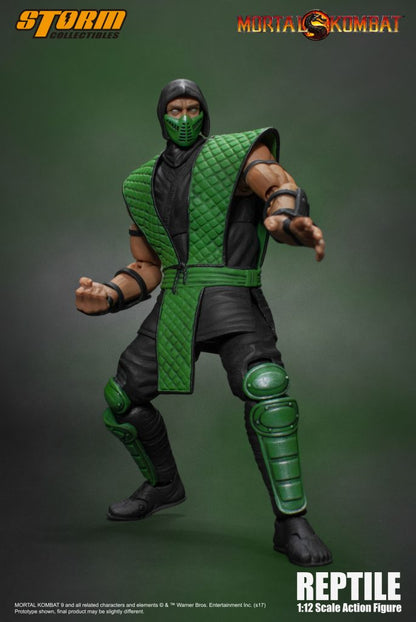 MORTAL KOMBAT 1/12 VS SERIES KLASSIC REPTILE | モータルコンバット 1/12 アクションフィギュア VS シリーズ クラシック リープテイル