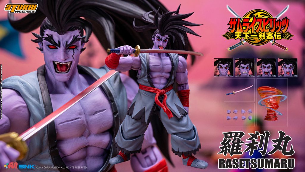 SAMURAI SHODOWN VI - RASETSUMARU ACTION FIGURE | サムライスピリッツ　天下一剣客伝　羅刹丸