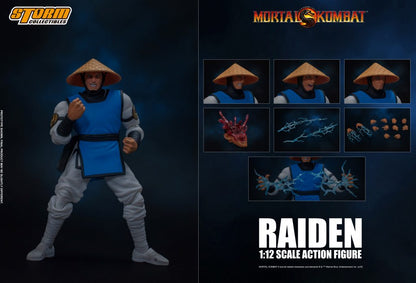 MORTAL KOMBAT 1/12 SCALE ACTION FIGURE RAIDEN | モータルコンバット 1/12 アクションフィギュア ライデン