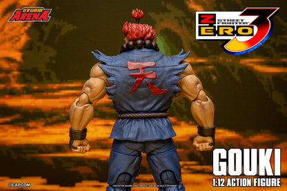 STREET FIGHTER ZERO 3 - GOUKI 1/12 Action Figure | ストームアリーナ ストリートファイターZERO3 豪鬼