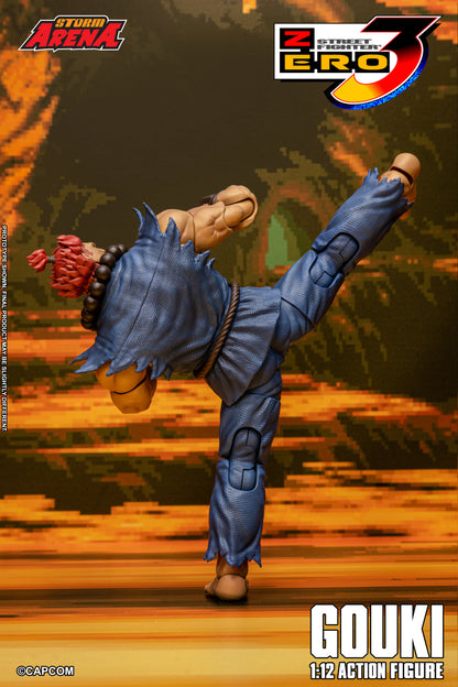 STREET FIGHTER ZERO 3 - GOUKI 1/12 Action Figure | ストームアリーナ ストリートファイターZERO3 豪鬼