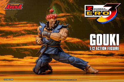 STREET FIGHTER ZERO 3 - GOUKI 1/12 Action Figure | ストームアリーナ ストリートファイターZERO3 豪鬼