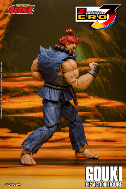 STREET FIGHTER ZERO 3 - GOUKI 1/12 Action Figure | ストームアリーナ ストリートファイターZERO3 豪鬼