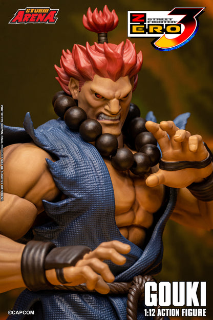 STREET FIGHTER ZERO 3 - GOUKI 1/12 Action Figure | ストームアリーナ ストリートファイターZERO3 豪鬼