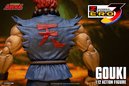 STREET FIGHTER ZERO 3 - GOUKI 1/12 Action Figure | ストームアリーナ ストリートファイターZERO3 豪鬼