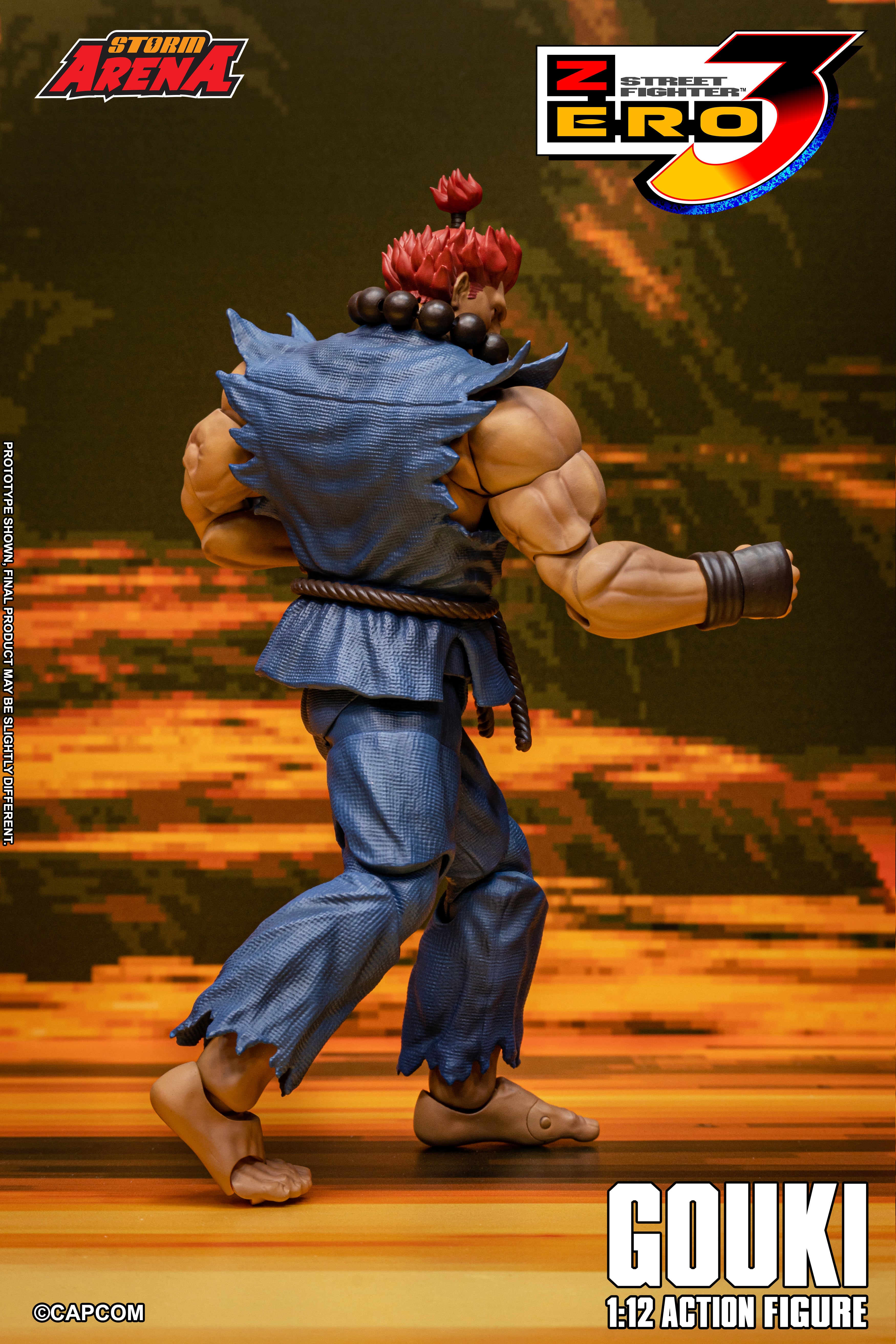 Storm Collectibles ストリートファイター ゴウキ 豪鬼1/12 STREET FIGHTER ZERO 3 - GOUKI 1/12 Action Figure | ストーム