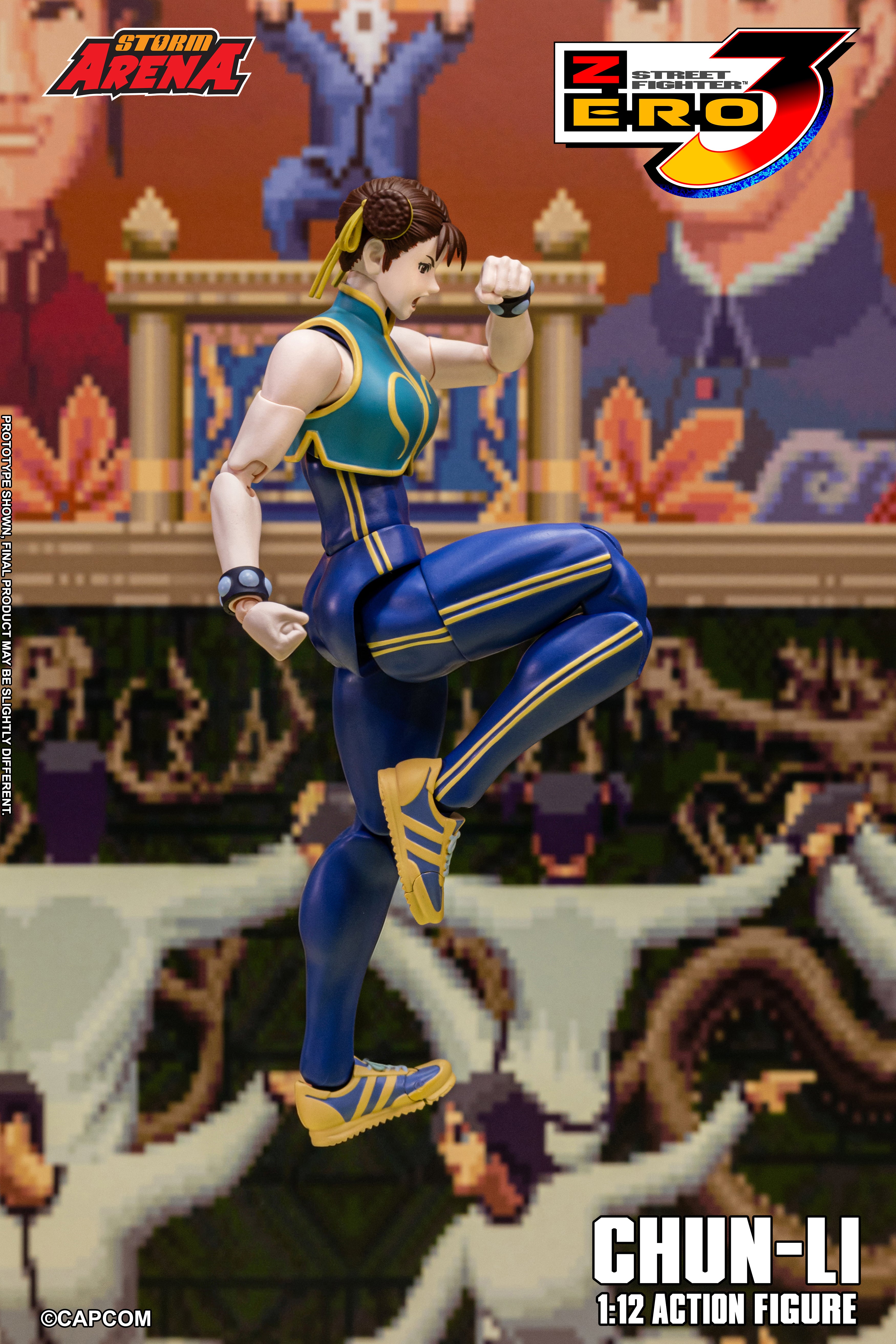 STREET FIGHTER ZERO 3 - CHUN-LI 1/12 Action Figure – STORM