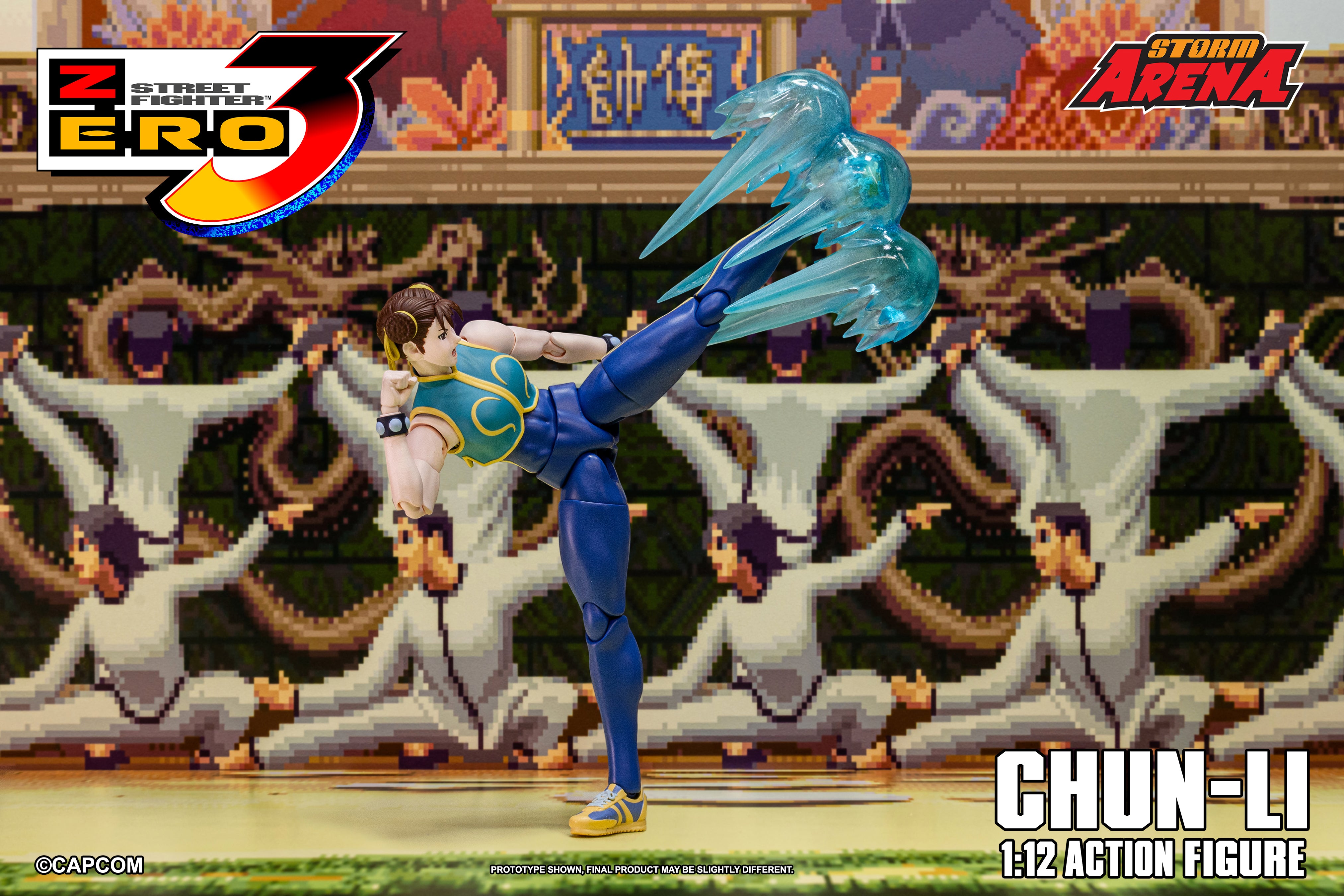 STREET FIGHTER ZERO 3 - CHUN-LI 1/12 Action Figure – STORM